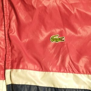 Vintage Lacoste windbreaker mens small